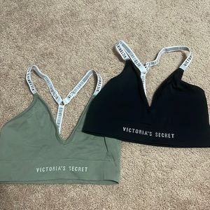 Set of two Victoria’s Secret bralettes size large